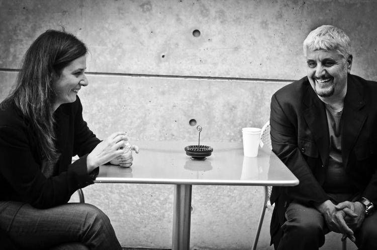 Elisabetta Serio e Pino Daniele (foto dal profilo Fb di Elisabetta Serio)