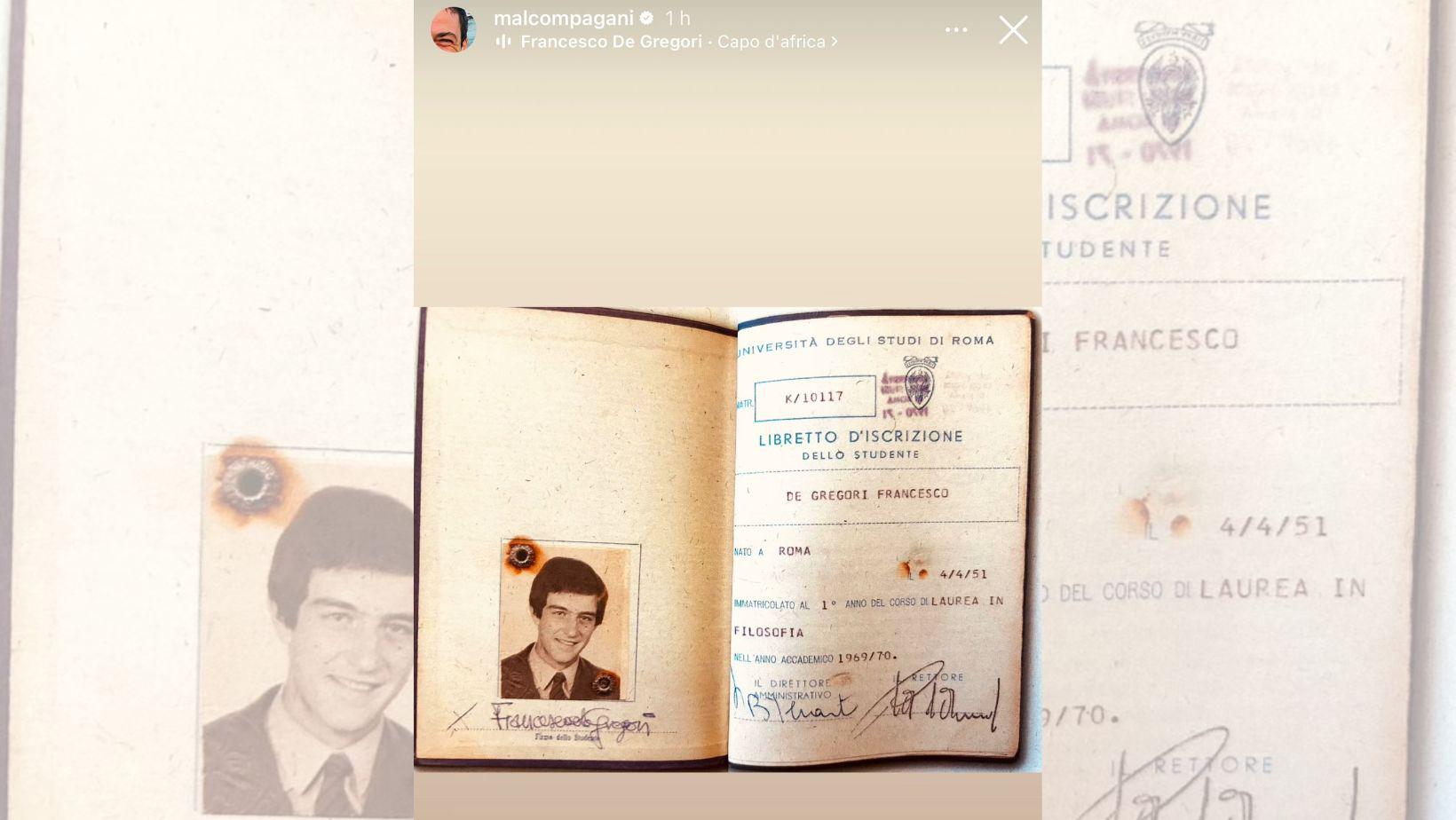 üniversite kitapçığının sosyal medyadaki fotoğrafı