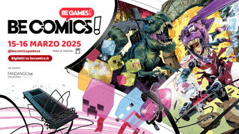 Be Comics! Be Games! 2025: il festival della cultura pop accoglie i videogiochi