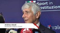 Rapporto Sport 2024, ministro Abodi: “Ciò che rappresentano questi numeri è il benessere delle persone”