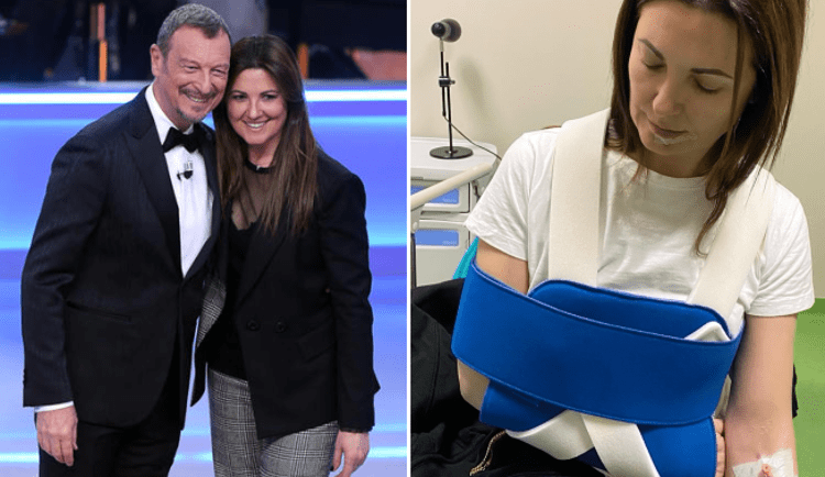 Giovanna Civitillo, incidente per la moglie di Amadeus: "Poteva andare molto peggio" Giovanna Civitillo, incidente per la moglie di Amadeus: "Poteva andare molto peggio"