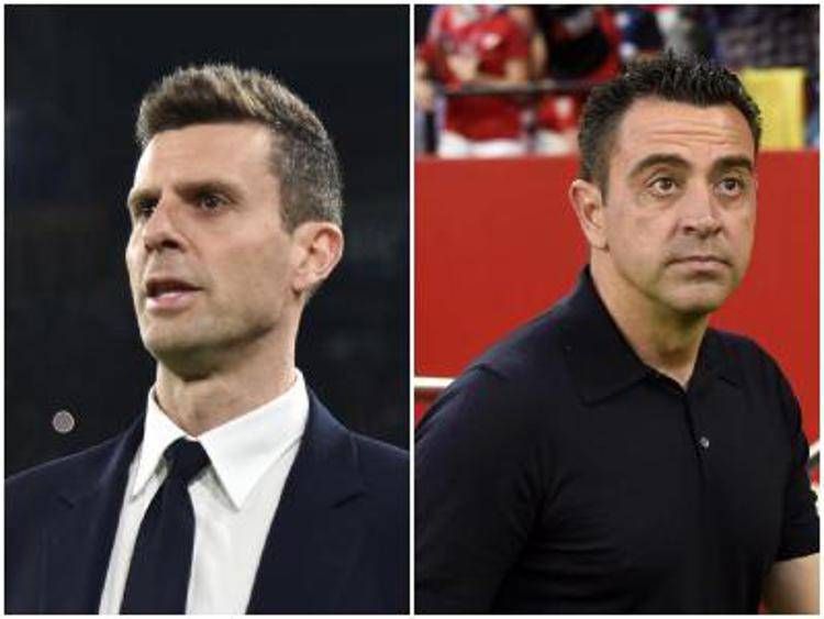 Thiago Motta e Xavi - Fotogramma