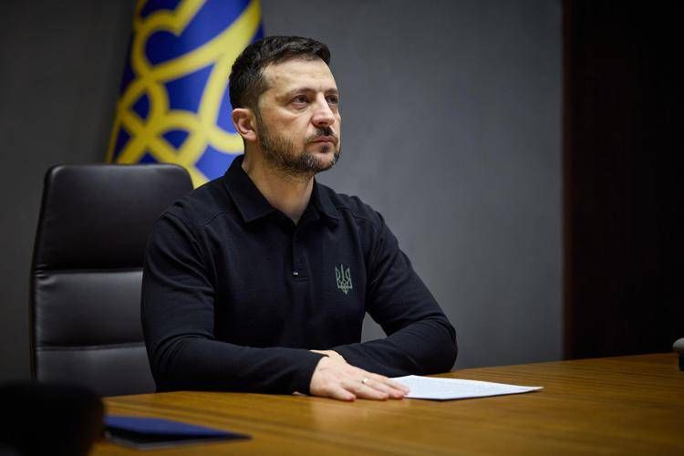Il presidente ucraino, Volodymyr Zelensky