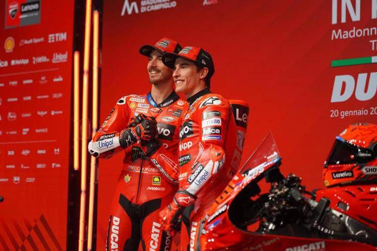 Pecco Bagnaia e Marc Marquez - Fotogramma