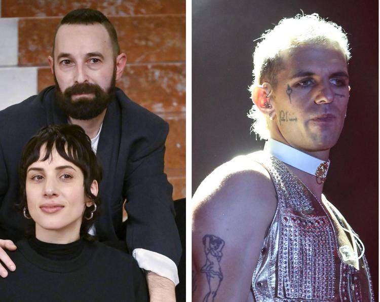 Achille Lauro e Coma_Cose - (Fotogramma)