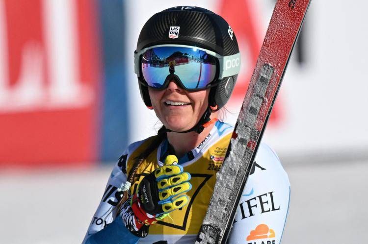 L'americana Breezy Johnson (Afp)