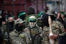 Miliziani di Hamas - Afp