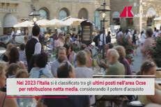 Stipendi reali, la situazione in Italia