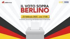 Germania, speciale Adnkronos sulle elezioni in diretta streaming domenica dalle 17