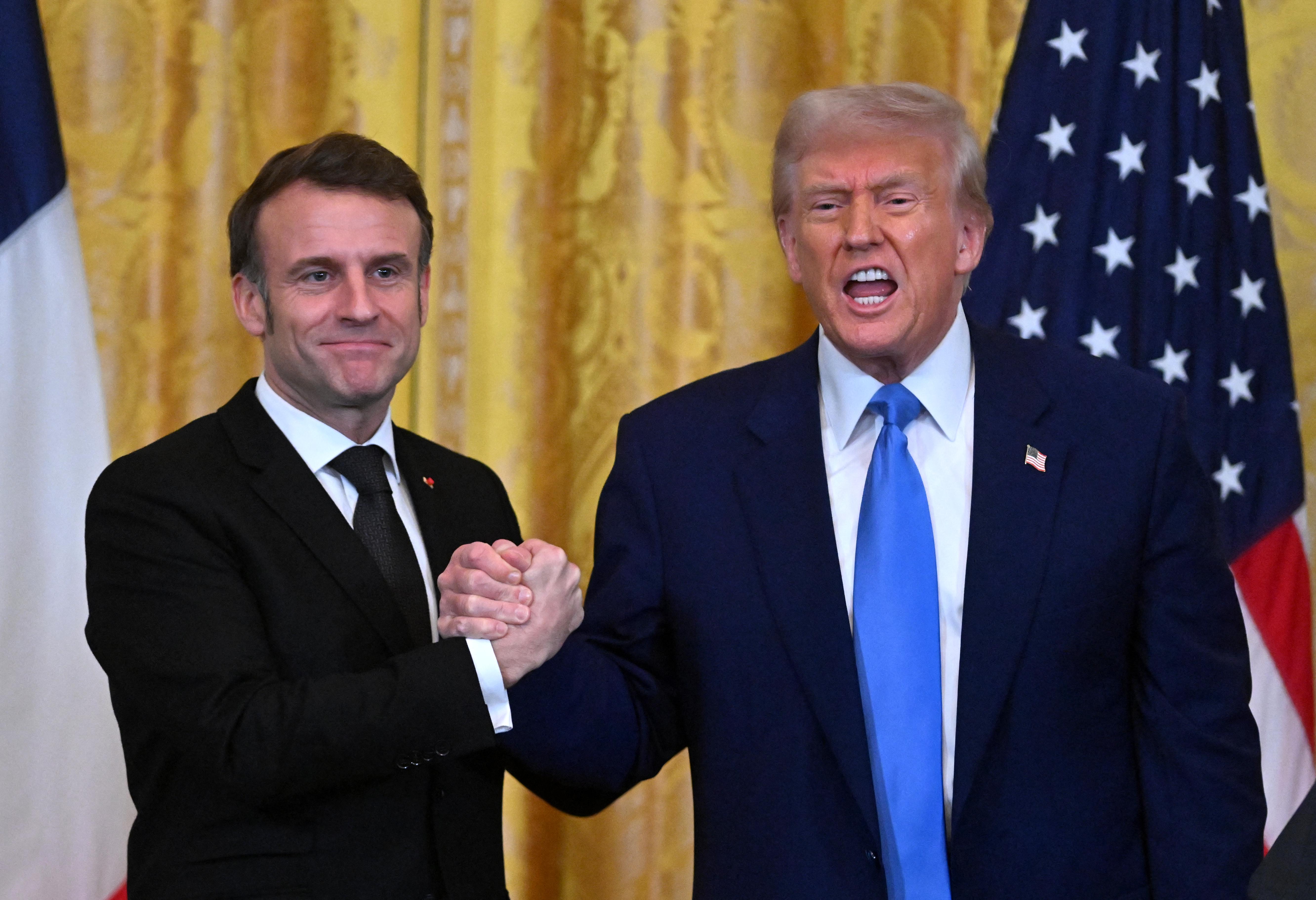 Ukrayna, Trump ve Macron aynı fikirde. Putin'in tamamla