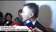 Edoardo Rixi a Palermo per una ricognizione tecnica sulle imponenti opere di riqualificazione