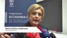 Cultura previdenziale, ministro Calderone: “Accademia Inps investe su formazione e competenze”