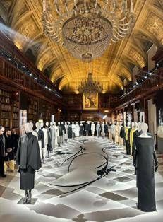 La presentazione della collezione per la fall winter 2025-2026 di Giada alla Biblioteca Braidense della Pinacoteca di Brera