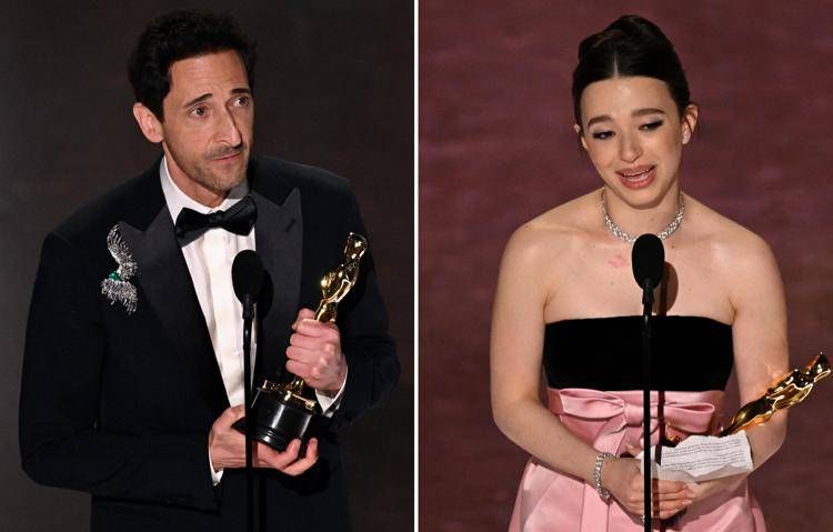 Adrien Brody e Mikey Madison
