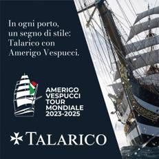 Talarico Cravatte fornitore ufficiale tour mondiale nave Amerigo Vespucci