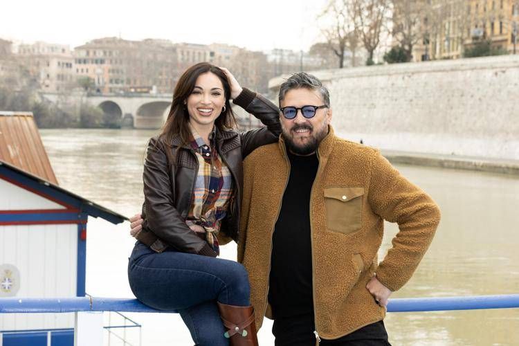 Marco Conidi con  Lorella Boccia