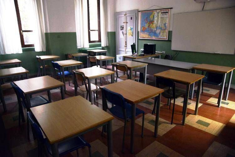 Aula scolastica vuota - Fotogramma