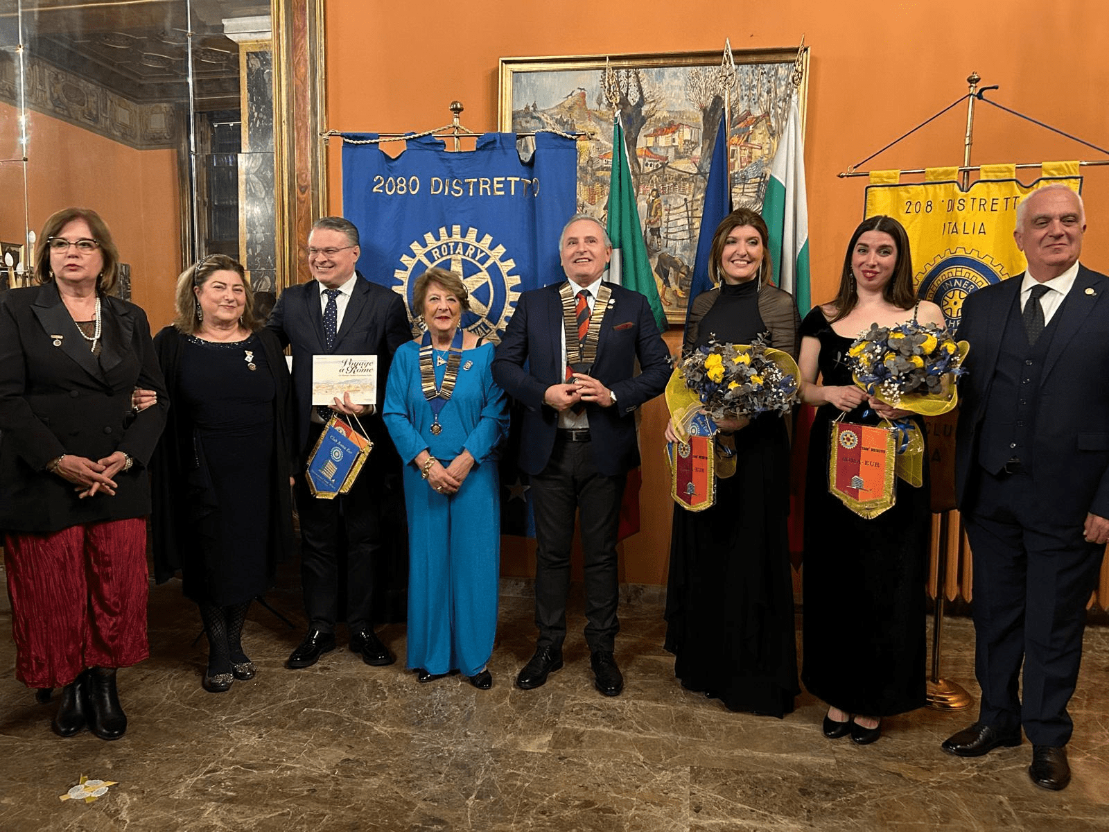 Roma'da Bulgaristan'ın '80 dakikada dünyanın dört bir yanındaki büyükelçilik' müziğinde