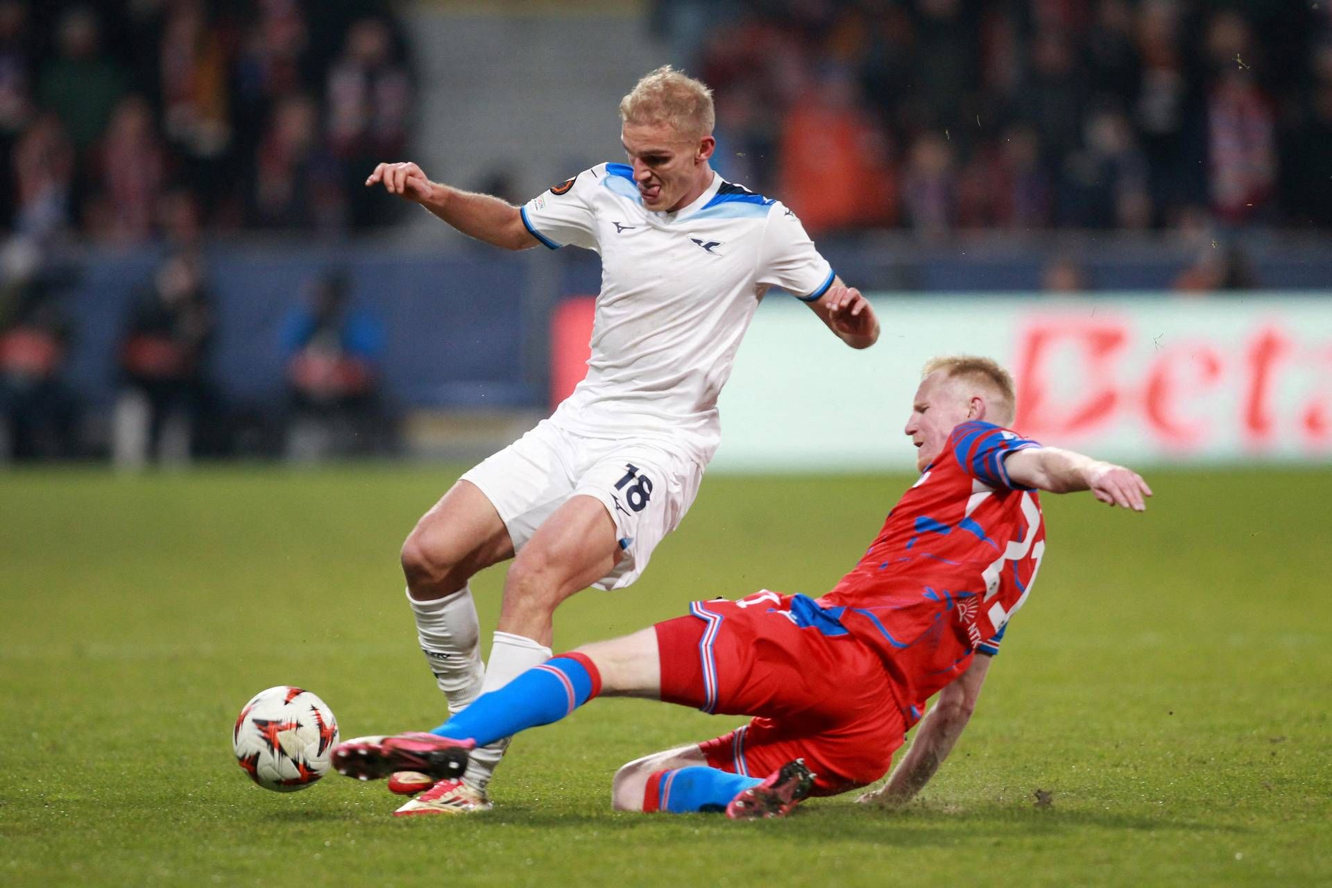 Viktoria Plzen-Lazio 1-2: Oyun