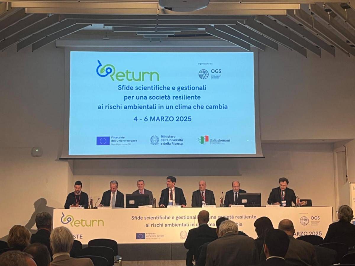 Strategie per una società resiliente ai rischi ambientali, il progetto Return
