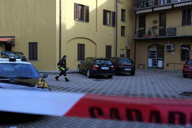 Strage di Erba, il complesso di appartamenti di via Diaz, luogo del massacro - Fotogramma