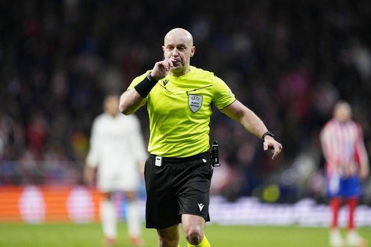 L'arbitro Szymon Marciniak - Fotogramma/IPA