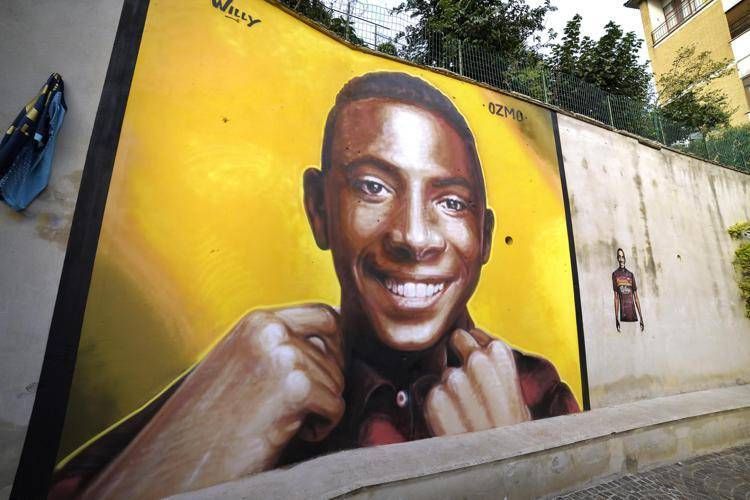 Il murale che ricorda Willy - Fotogramma