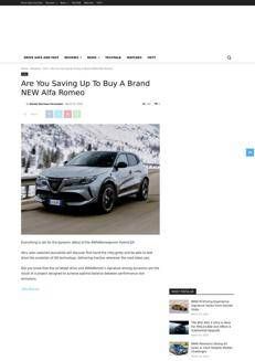 Malesia: Debutto dell'Alfa Romeo Junior Hybrid Q4 nel mercato asiatico