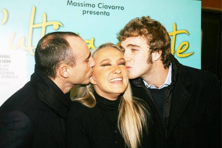 Andrea Rizzoli, Eleonora Giorgi e Paolo Ciavarro - Fotogramma/IPA