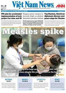 Vietnam: Alarming increase in measles cases in the country