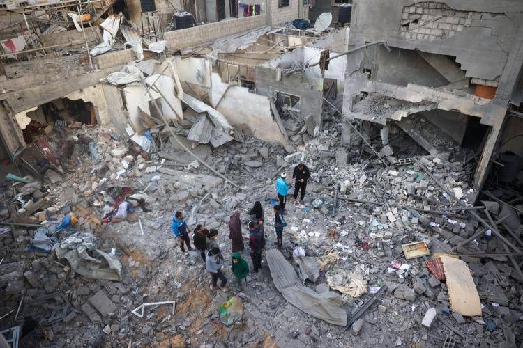 Macerie a Gaza - (Afp)