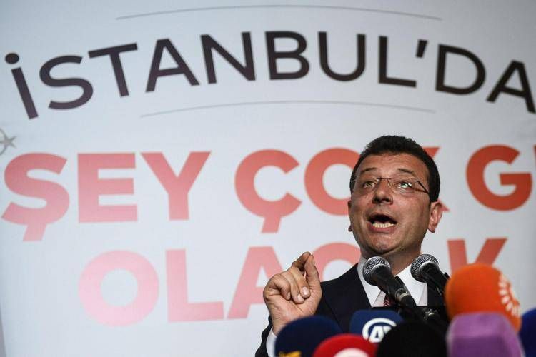 Istabul Mayor Ekrem  Imamoglu