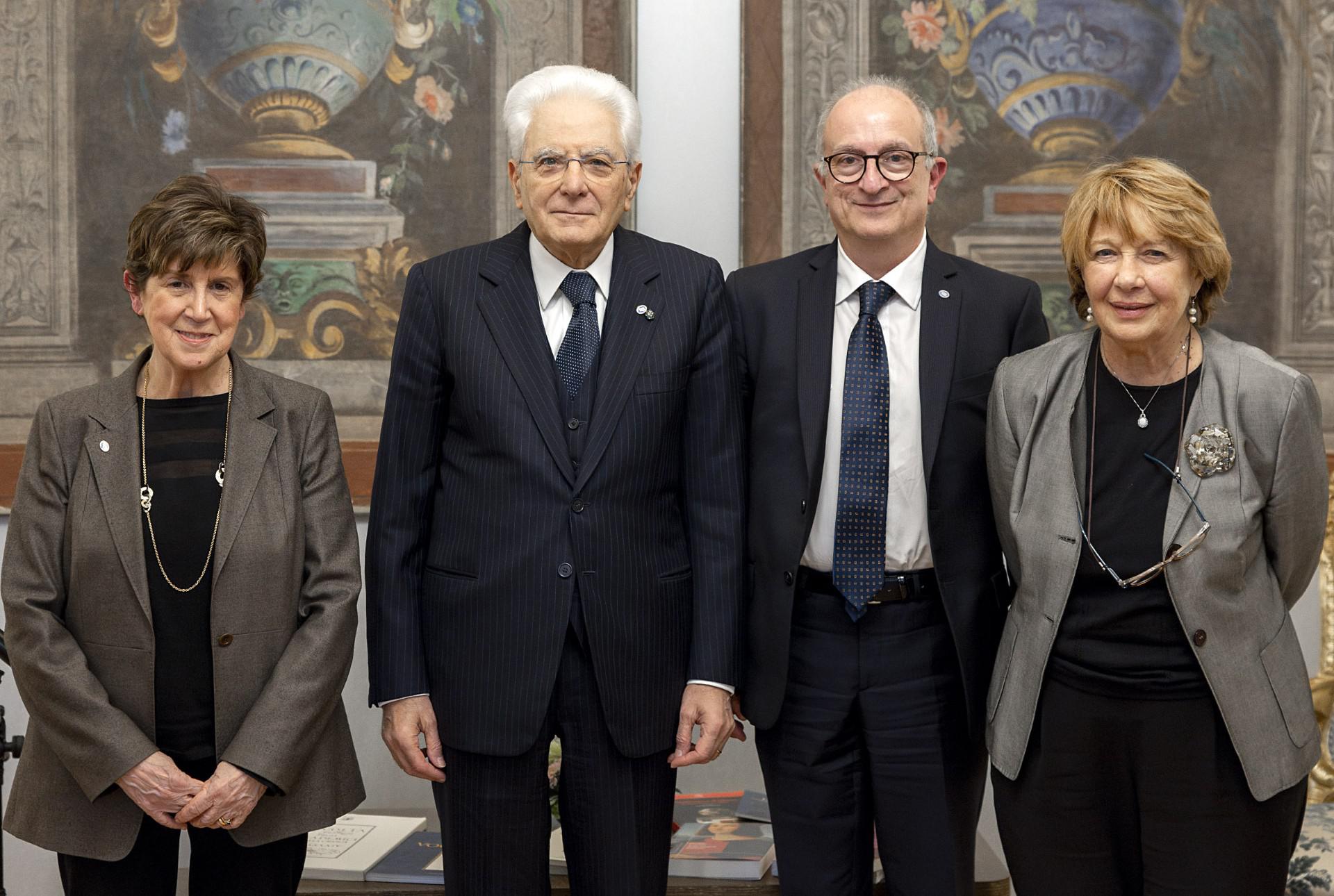 Mattarella, Quirinale'de Accademia Della Crusca ile tanışıyor