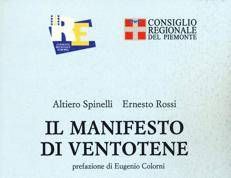 La copertina del Manifesto di Ventotene