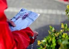 Rosario per Papa Francesco al Gemelli - Afp
