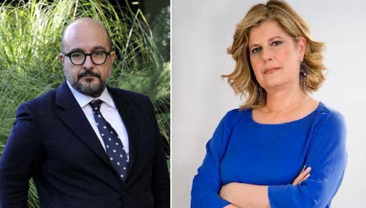 Gennaro Sangiuliano e Nicoletta Manzione 