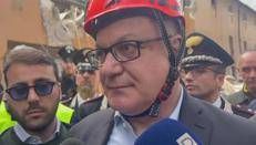 Roma, sindaco Gualtieri sul luogo dell'esplosione - Video