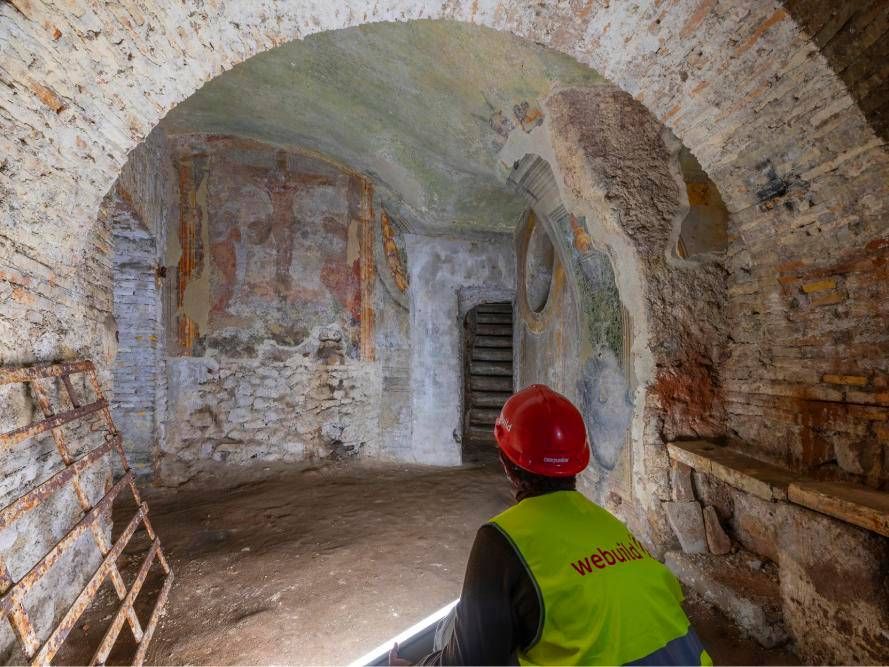 chiesa s maria loreto linea c webuild 84 2025 03 03