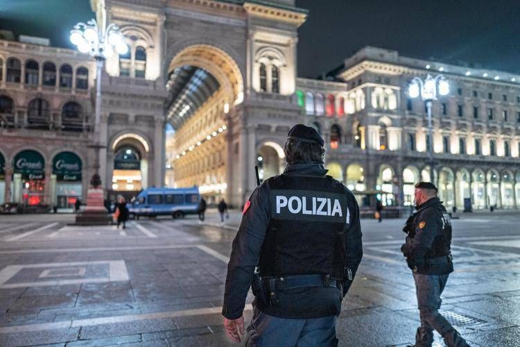 Polizia a Milano