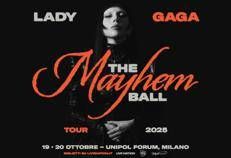 Lady Gaga, due concerti a Milano a ottobre