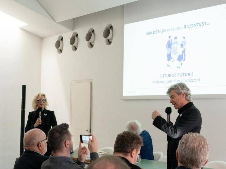 Maria Elisabetta Ripamonti, Head of business development MM Design, e Alex Terzariol, General manager MM Design