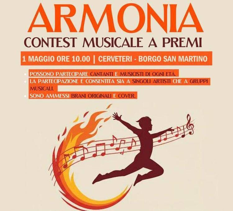 1 maggio a Cerveteri, contest musicale nella piazza di Borgo San Martino