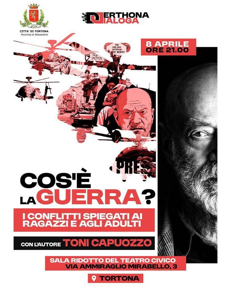 Derthona Dialoga, Toni Capuozzo racconta la guerra ai ragazzi e agli adulti
