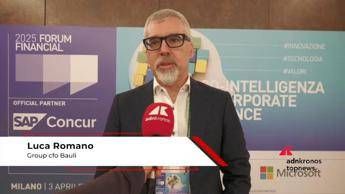 Financial Forum 2025, Romano (Bauli): “Non solo tecnologia, anche gestione dei dati”