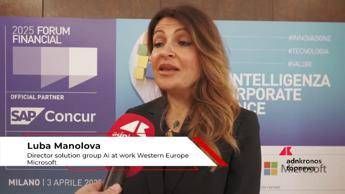 Financial Forum 2025, Manolova (Microsoft): “Con Ai insight predittivi”