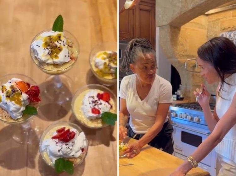 Il dolce di Meghan dedicato alla figlia Lilibet, l'assaggio con nonna Doria. Immagine da Instagram