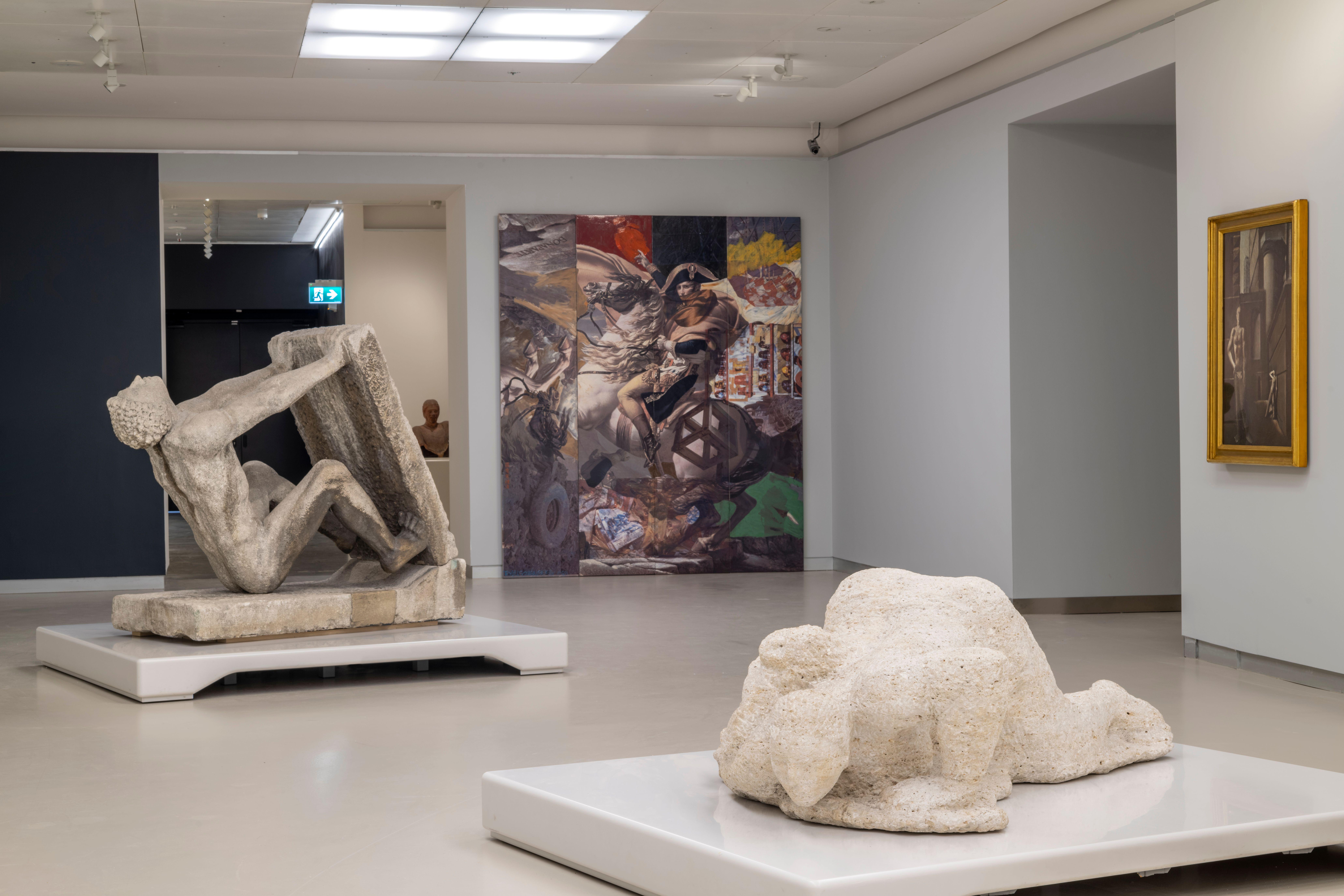 Rauschenberg, Milano'daki yirminci yüzyıl müzesinde kutlandı