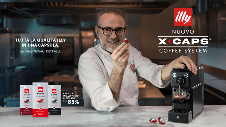illy, al via 'L'emozione del gusto': nuova campagna con chef Massimo Bottura