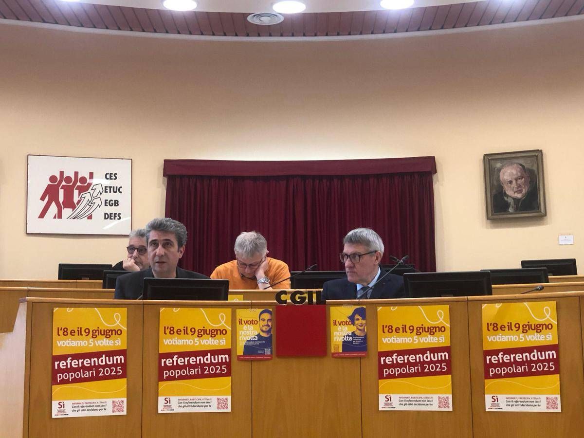Cgil, presentati i dati del tesseramento; punto sulla campagna referendaria