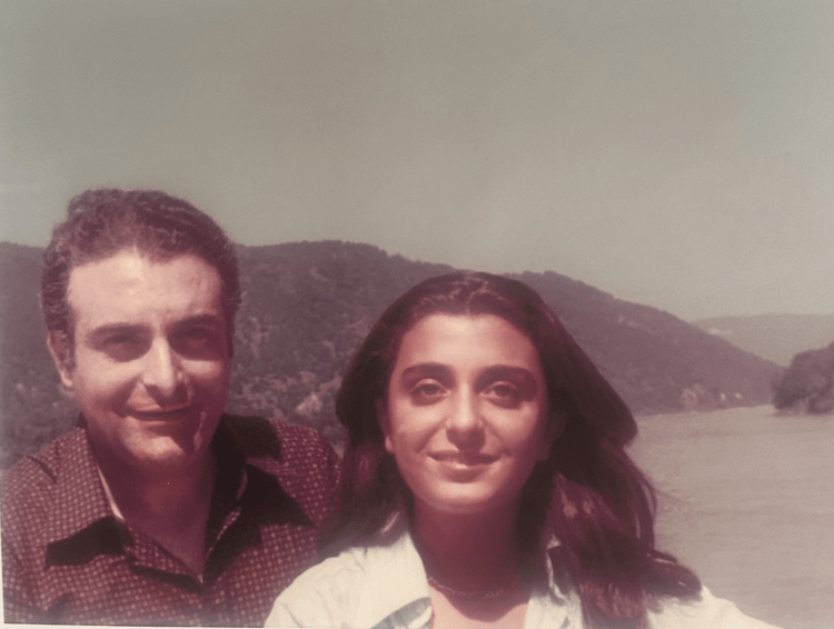 Piersanti Mattarella con la figlia Maria